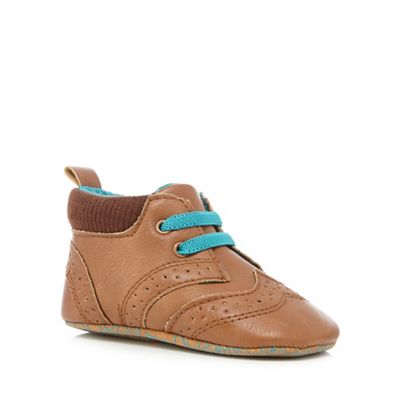 Baker by Ted Baker Baby boys' light tan brogue shoes
